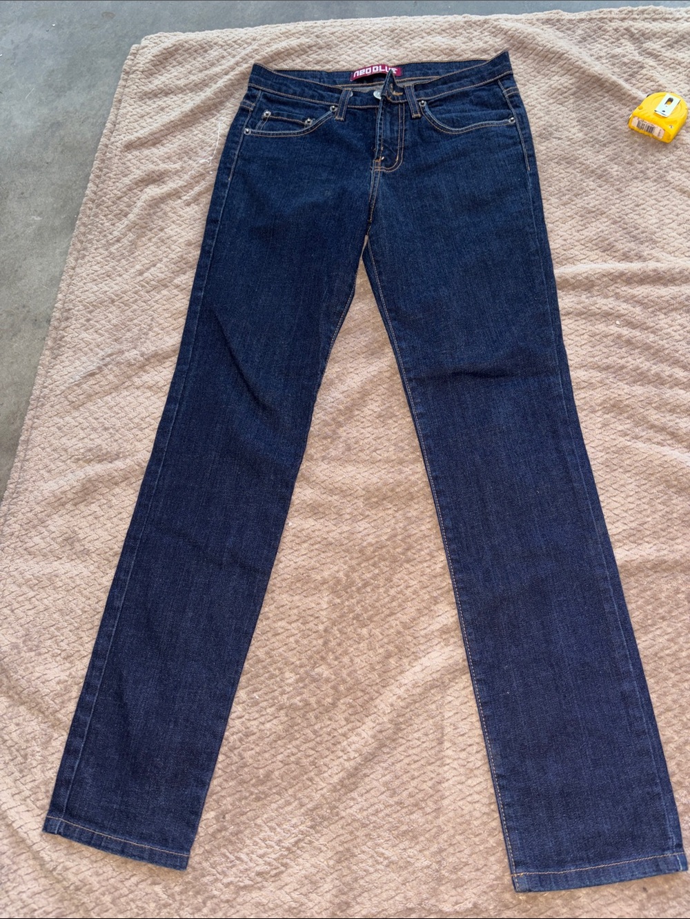 Redline Women's Dark Blue Straight Leg Jeans - Picture 2 of 11